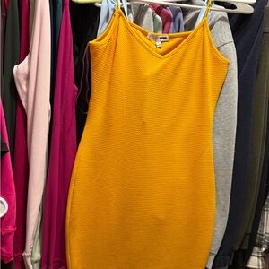 Fashion Nova Vibrant Yellow Knit Top